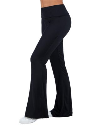 Women's Bell Bottom Foldover Waist Sweatpants