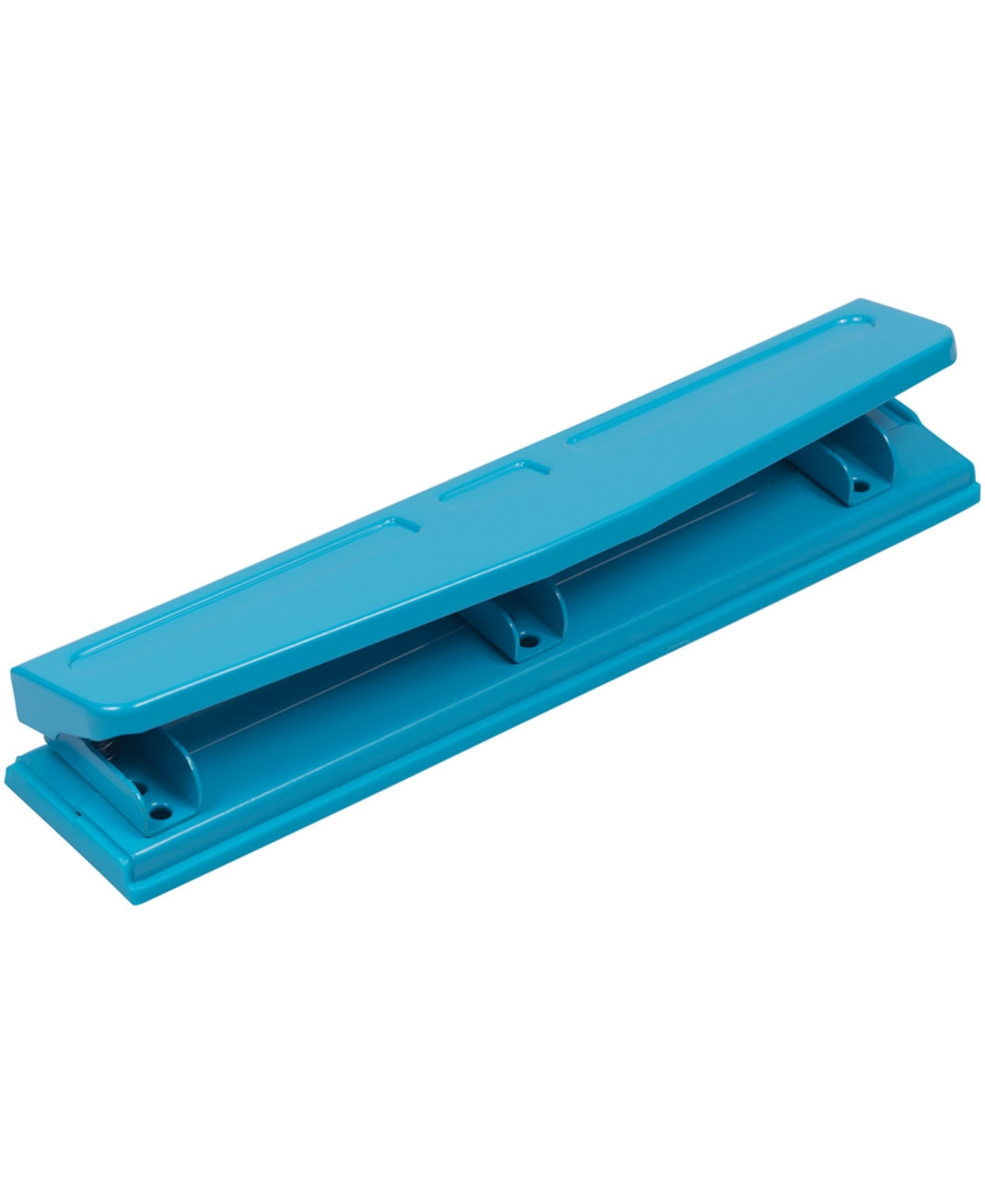 Shop Jam Paper Metal 3 Hole Punch In Blue