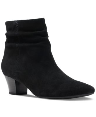 Clarks heeled ankle boots on sale