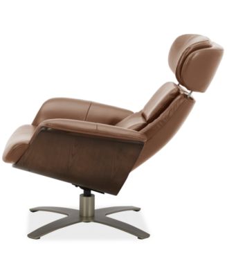 Janer Leather Swivel Chair