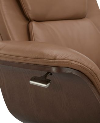 Janer Leather Swivel Chair