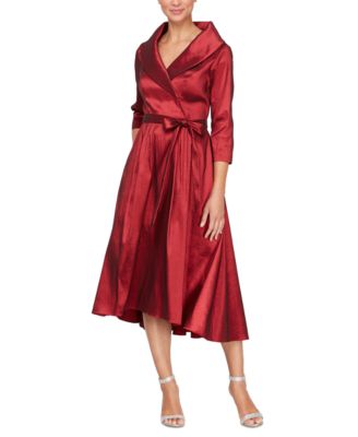 Portrait Collar Alex Evening Dresses