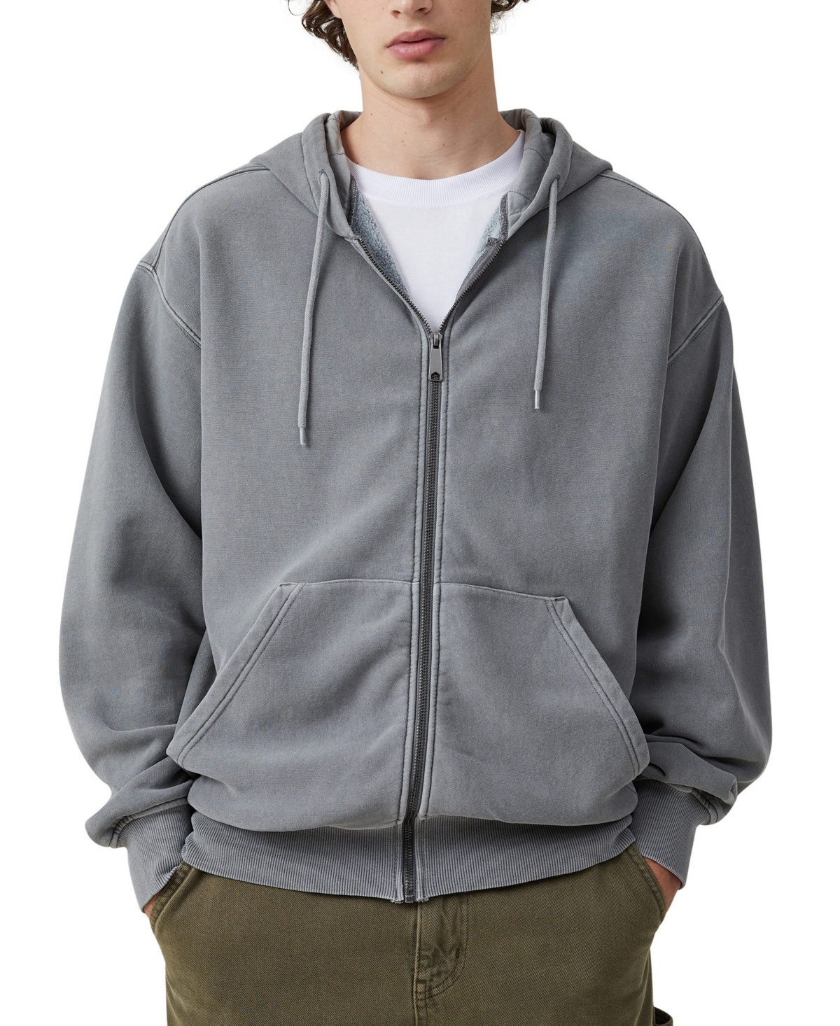 Smart zip online up hoodie