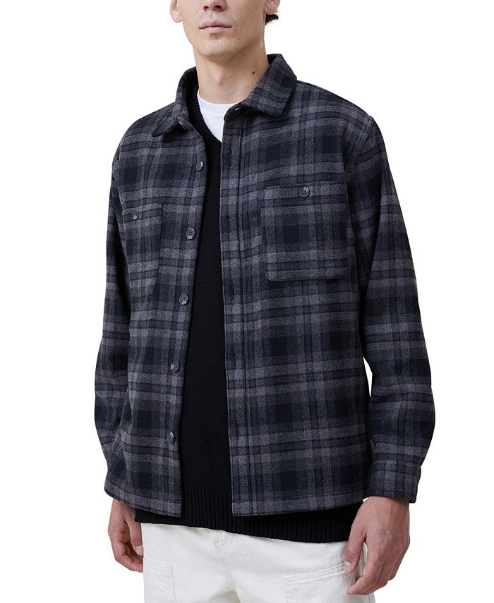COTTON ON Men's Heavy Over Shirt Jacket - Macy's