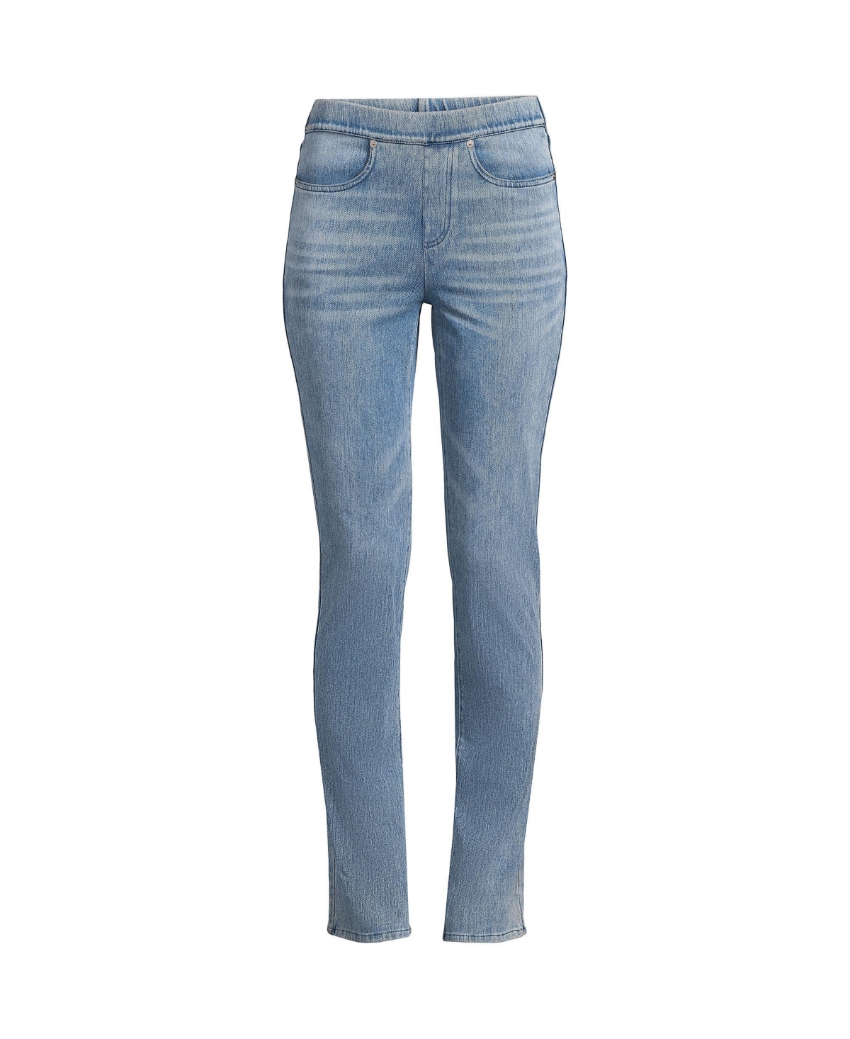 Women's Lands' End High Rise Pull-On Skinny Jeggings