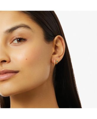 Double Hoop Earrings - Percy