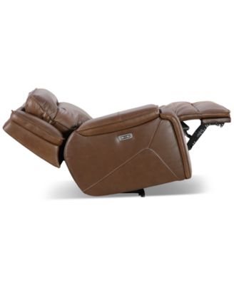 CLOSEOUT! Hansley 39" Zero Gravity Leather Power Recliner, Created for Macy's