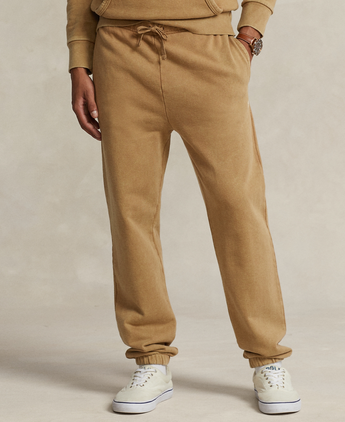 Polo Ralph Lauren Men's Loopback Terry Sweatpants In Rustic Tan