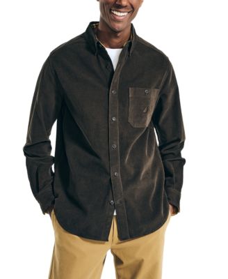 Nautica - Men's Cotton Corduroy Shirt