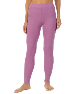 Cuddl Duds - Petite Stretch Thermal Mid-Rise Leggings