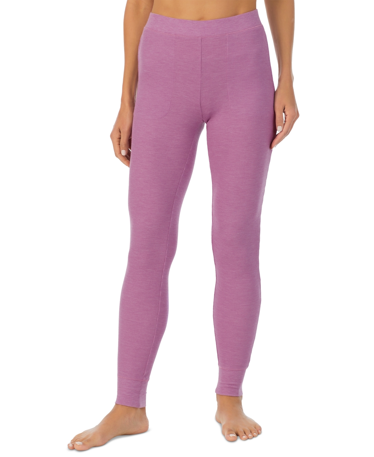 Women's Stretch Thermal Mid-Rise Leggings - Mulberry Mist Heather