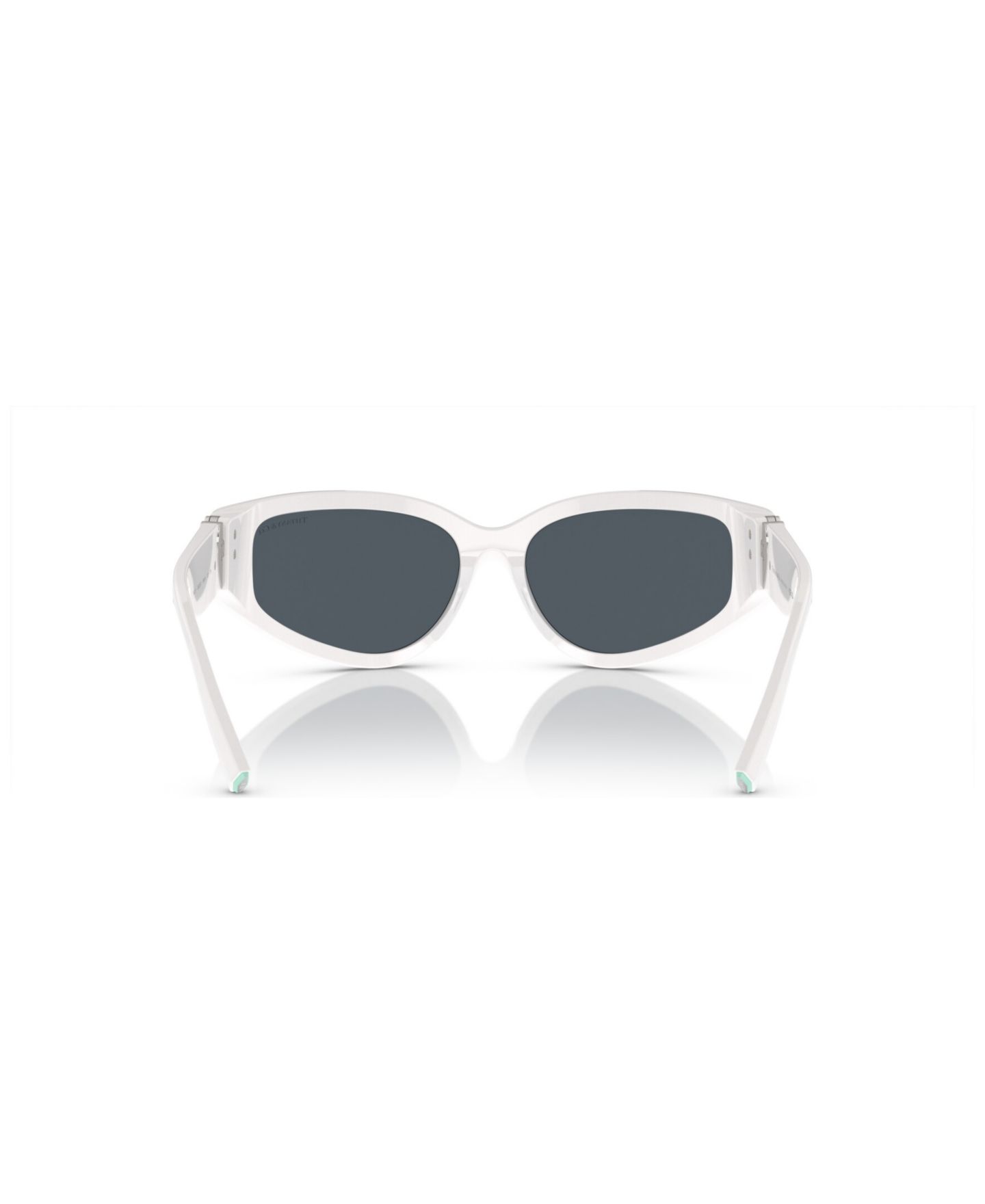 Женские солнцезащитные очки Tiffany & Co. Sunglasses TF4217, цвет: Яркий белый — фото 4