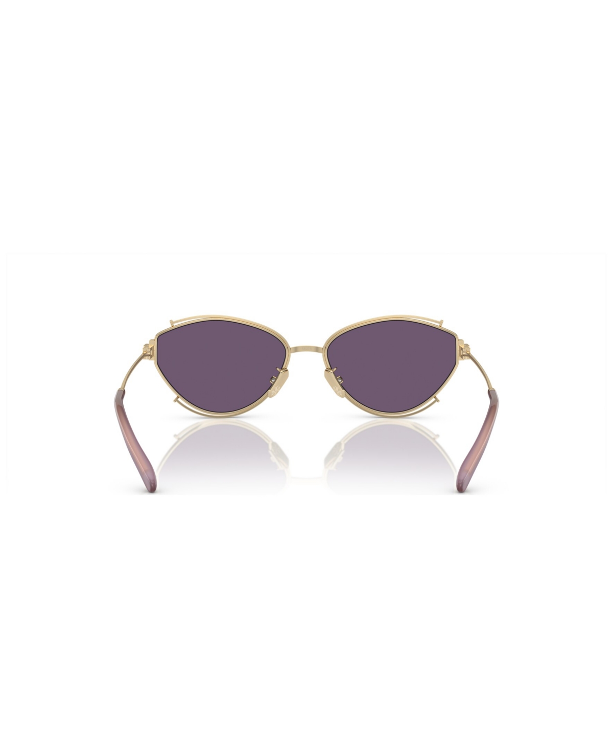 Shop Tory Burch Women's Sunglasses Ty6103 In Shiny Light Gold