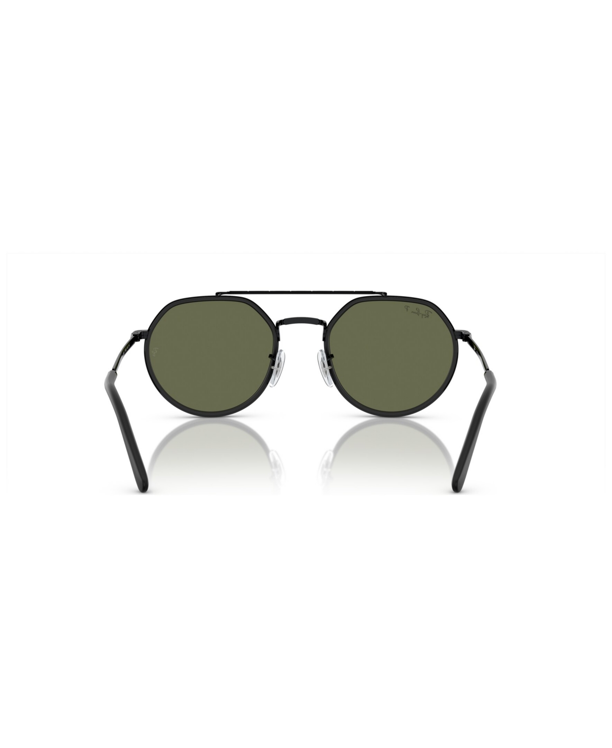 Ray Ban Rb3765 Sunglasses Legend Gold Frame Green Lenses 53-22 In Black