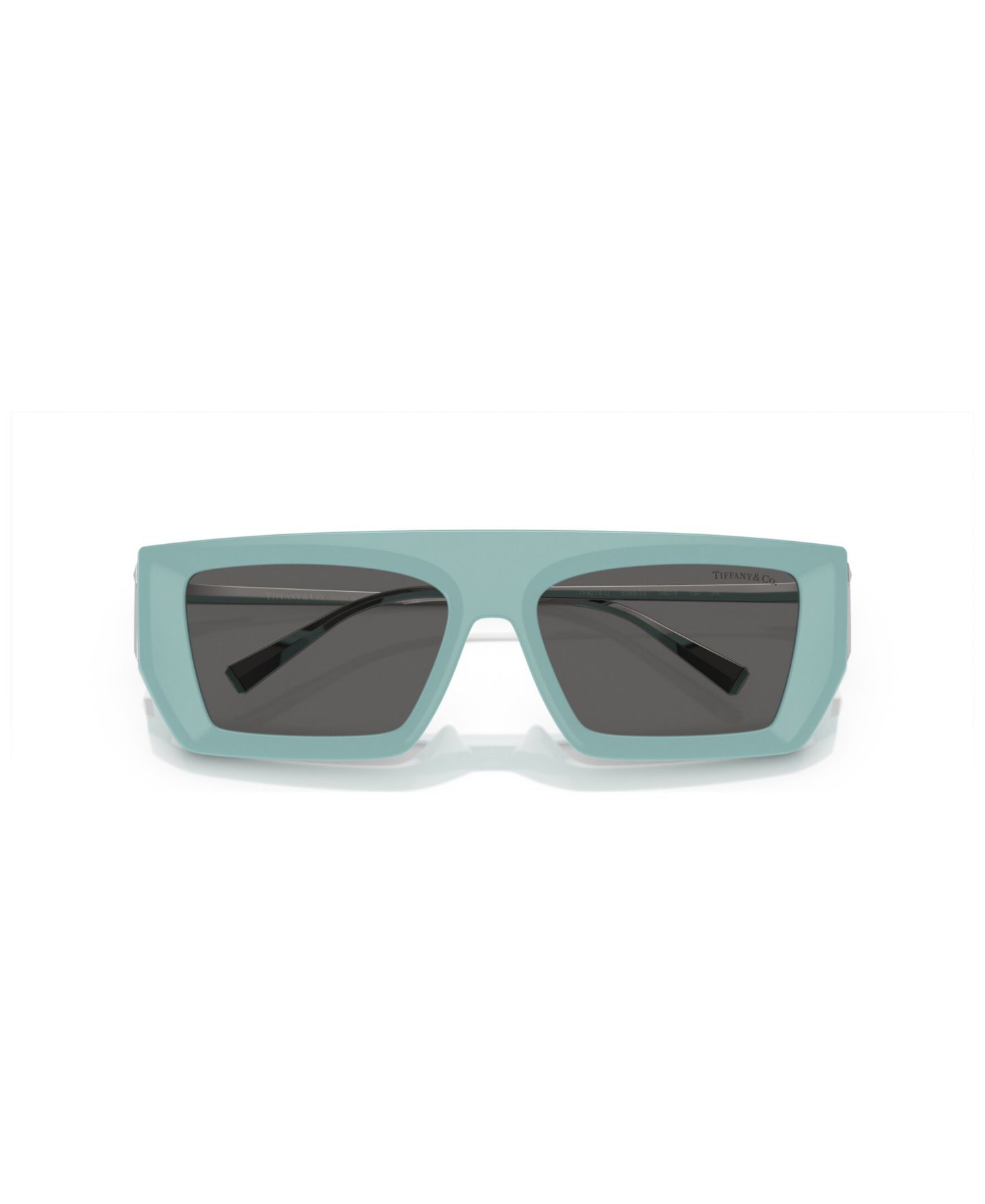 Женские солнцезащитные очки Tiffany & Co. Sunglasses, Gradient TF4214U, цвет: Синий — фото 5