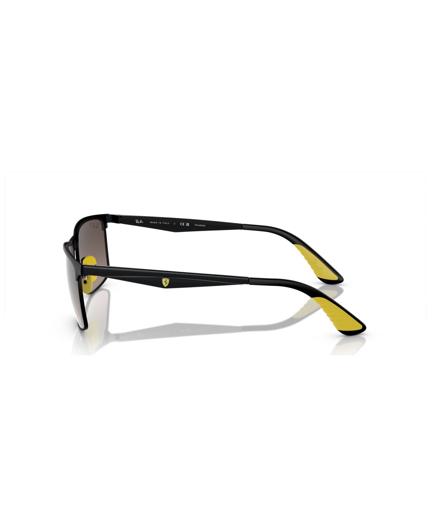 Солнцезащитные очки Ray-Ban Unisex Polarized, Mirror Gradient RB3726M, цвет: Чёрный — фото 4