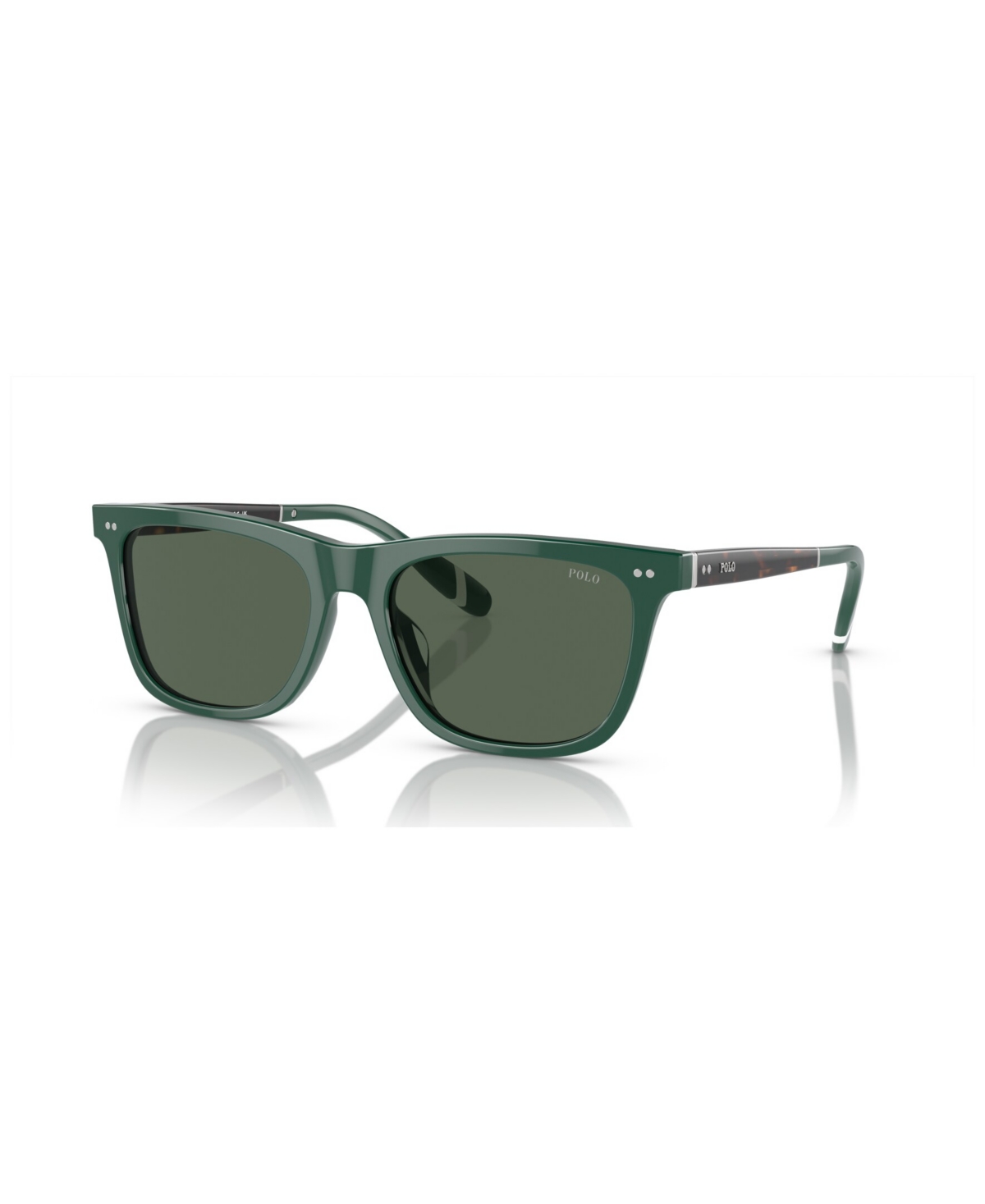 Polo Ralph Lauren Men's Sunglasses Ph4205u In Shiny Green