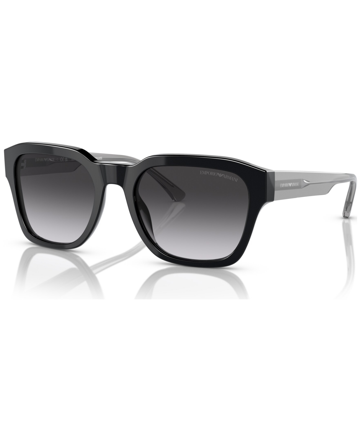 Emporio Armani Men's Sunglasses, Gradient Ea4175 In Matte Black