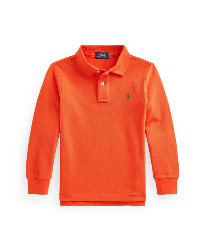 Polo Ralph Lauren Little and Toddler Boys LongSleeve Polo Shirt Macy's