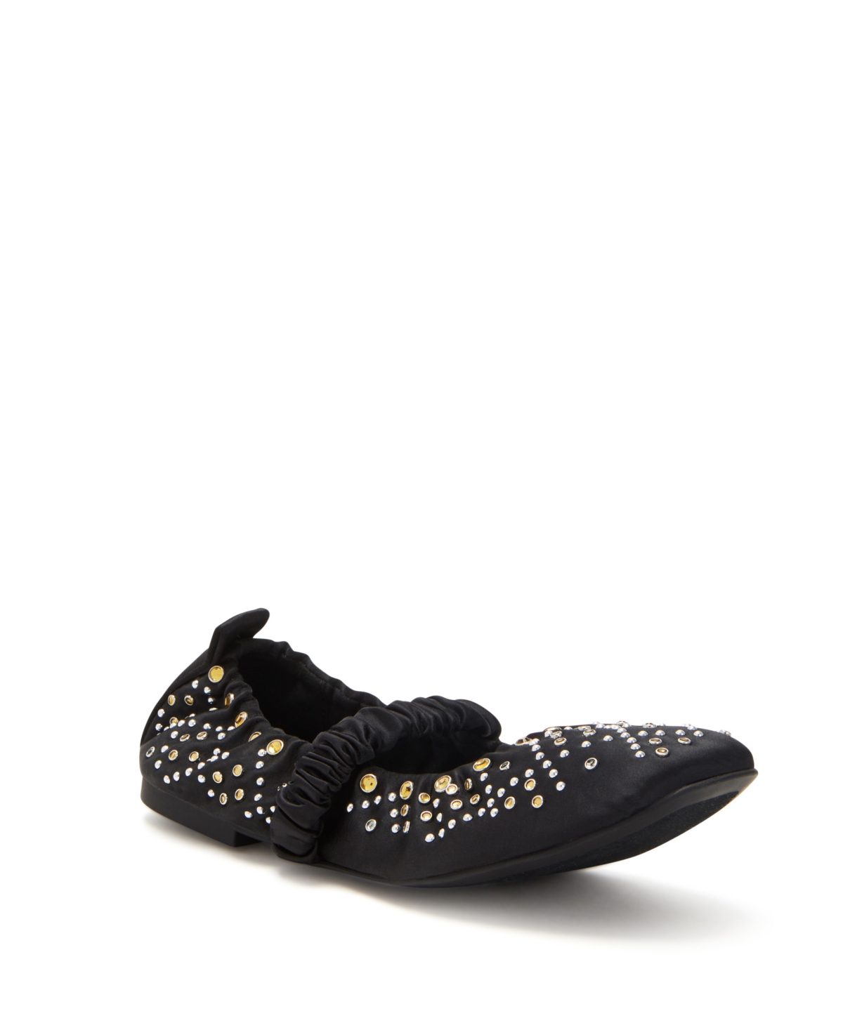 Shop Katy Perry Women's The Jammy Scrunch Square Toe Flats In Black