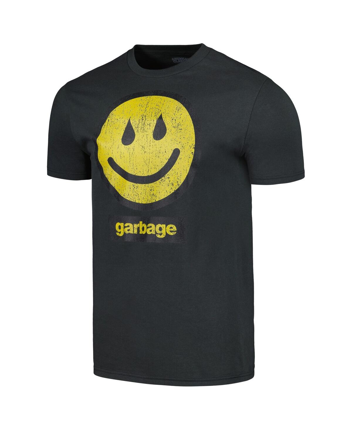 Shop American Classics Men's Charcoal Garbage Rain Smiley T-shirt
