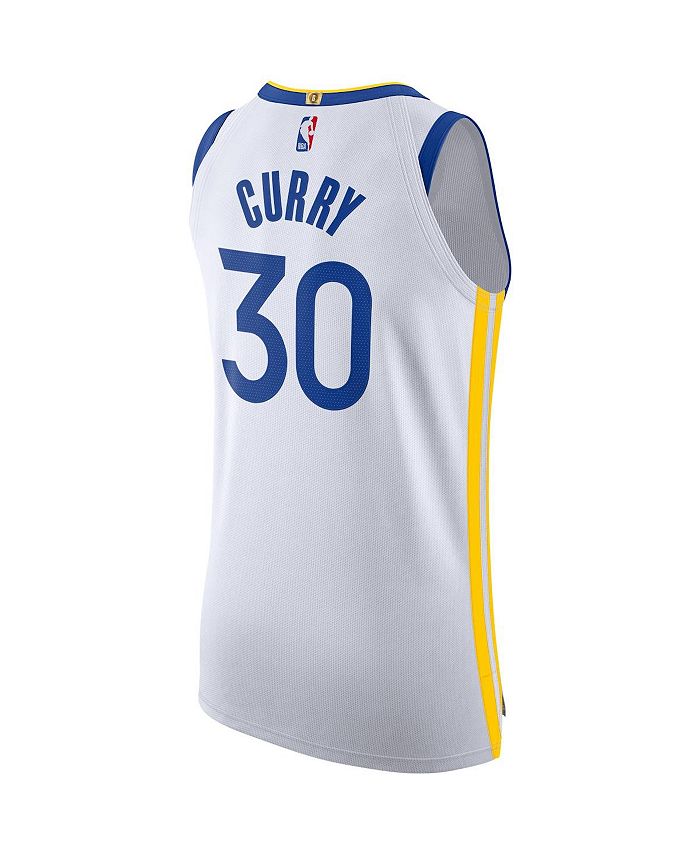 Nike Men's Stephen Curry White Golden State Warriors 2020/21 Authentic ...