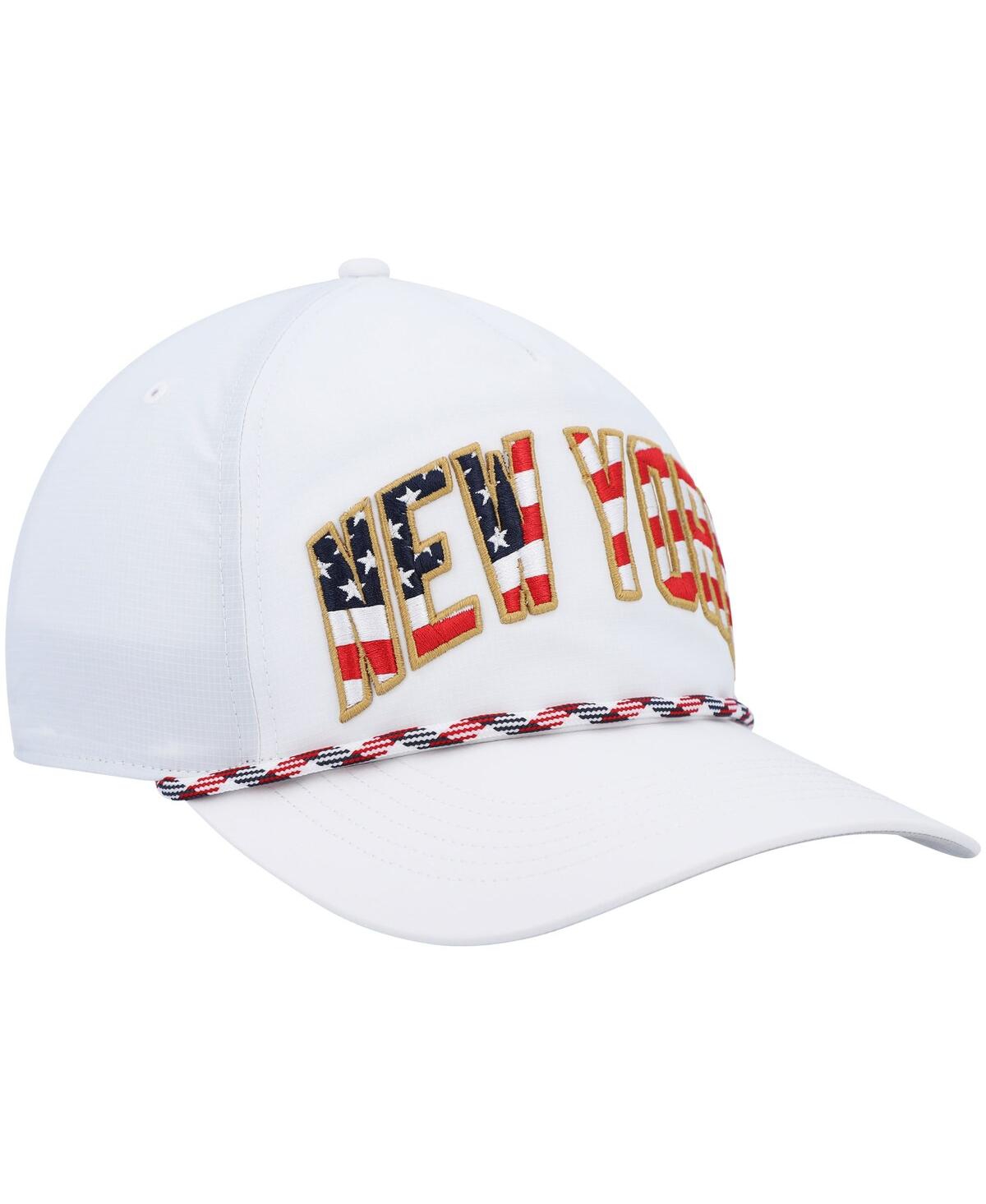 Shop 47 Brand Men's ' White New York Giants Hitch Stars And Stripes Trucker Adjustable Hat