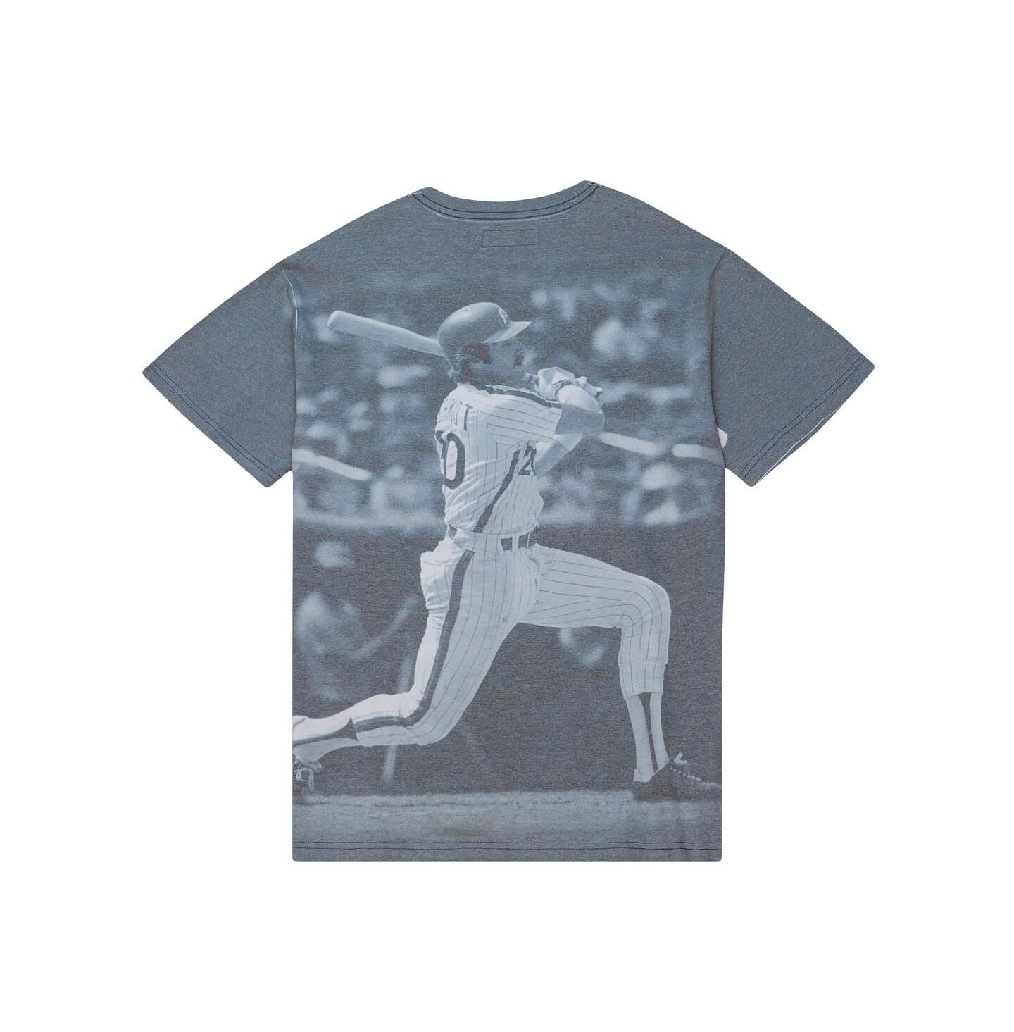 Мужская футболка Mitchell & Ness Mike Schmidt Philadelphia Phillies Cooperstown Collection Highlight Sublimated Player Graphic — фото 4