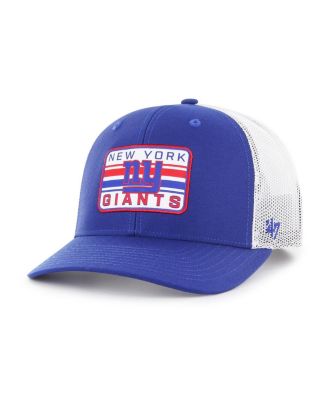 Men's Royal, White New York Giants Drifter Adjustable Trucker Hat