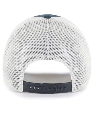 Men's Black, Natural Las Vegas Raiders Five Point Trucker Clean Up Adjustable Hat