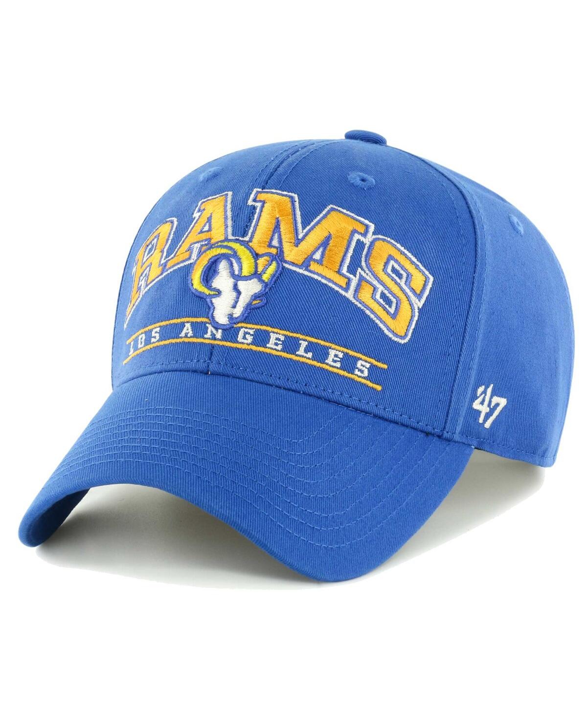 47 Brand Men's ' Royal Los Angeles Rams Fletcher Mvp Adjustable Hat In Royal