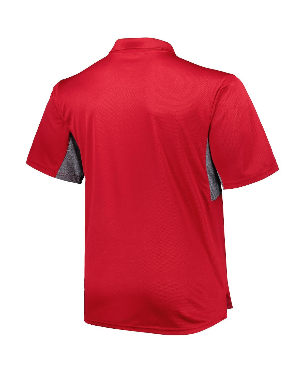 Men'sArizona Cardinals Big and Tall Team Color Polo Shirt - Cardinal