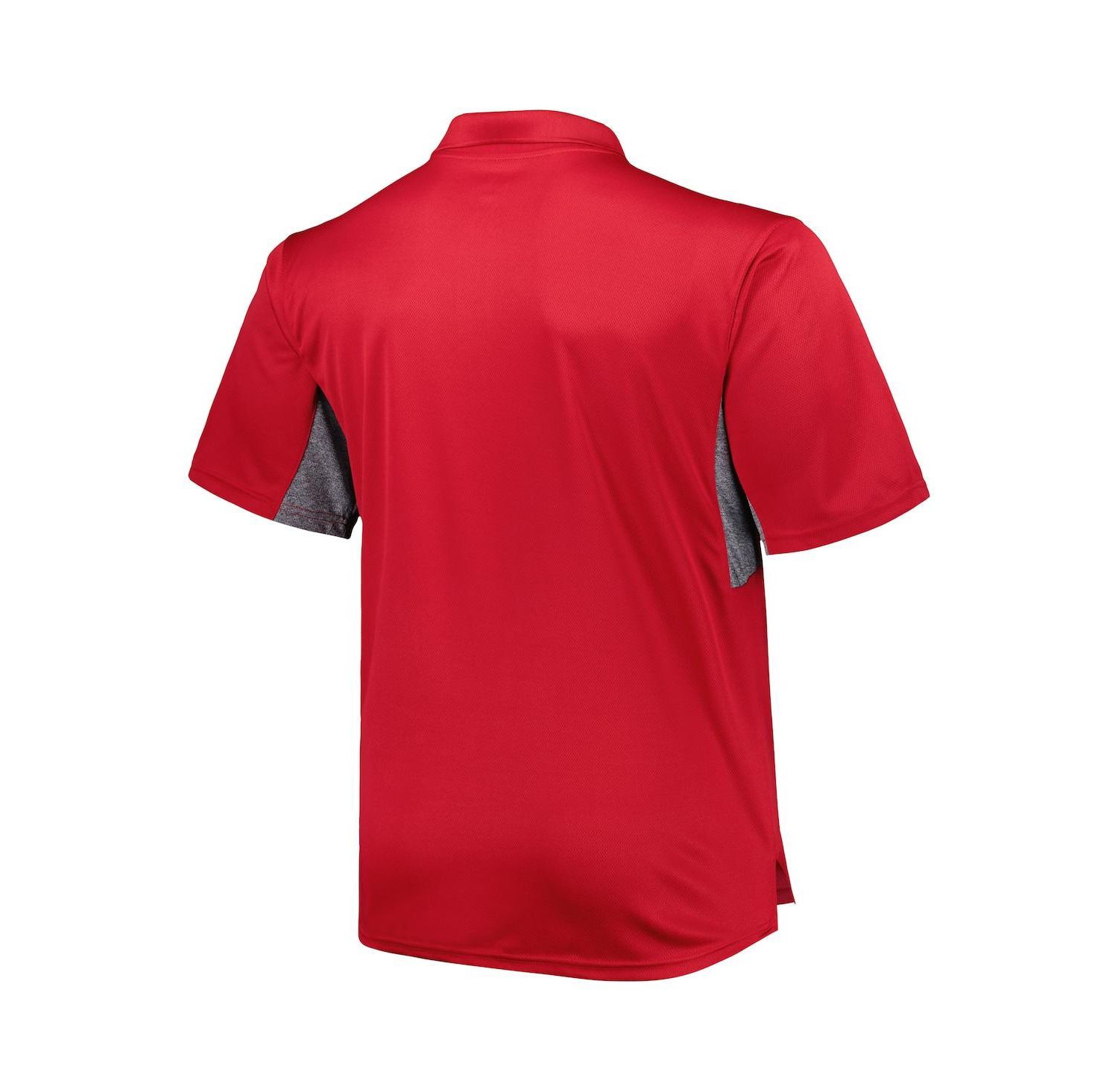 Men's Cardinal Arizona Cardinals Big and Tall Team Color Polo Shirt