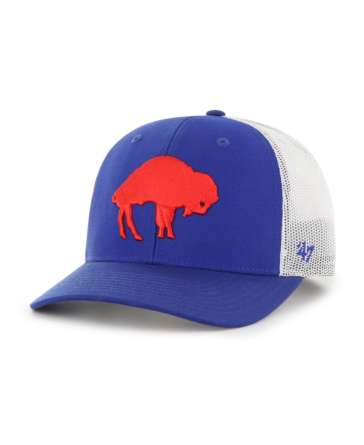 Men's '47 BrandBuffalo Bills Adjustable Trucker Hat - Royal