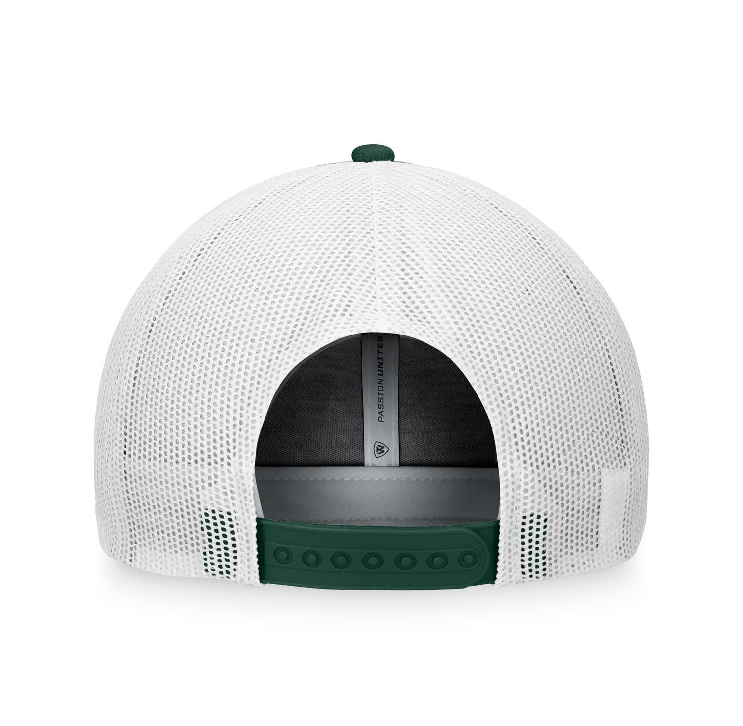 Men's Green, Black Michigan State Spartans Daybreak Foam Trucker Adjustable Hat
