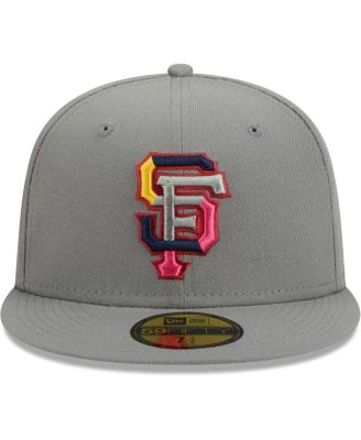 Men's Gray San Francisco Giants Color Pack 59FIFTY Fitted Hat