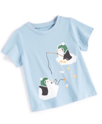 First Impressions - Toddler Boys Arctic Fishing T Shirt