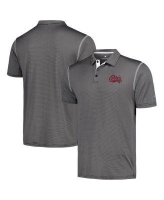Men's  Black Montana Grizzlies Cameron Polo Shirt