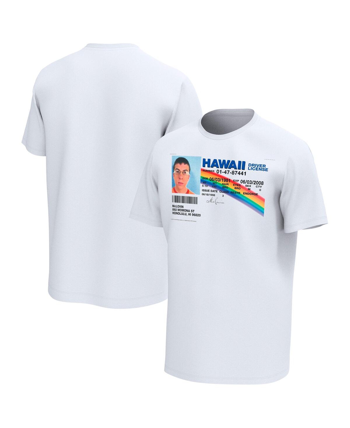 Philcos Men's White Superbad License T-shirt