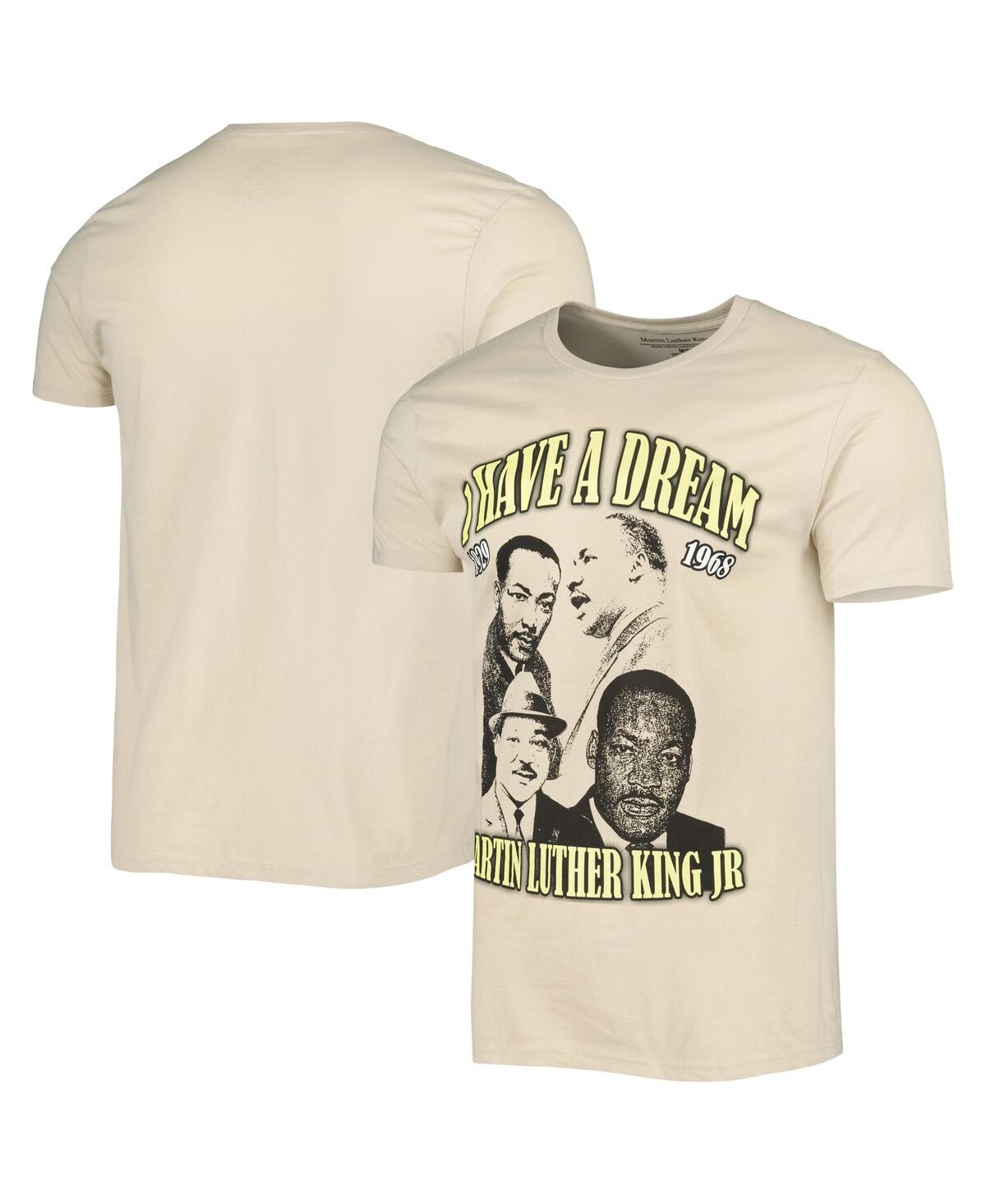 Men's and Women's Tan Martin Luther King Jr. Graphic T-shirt - Tan