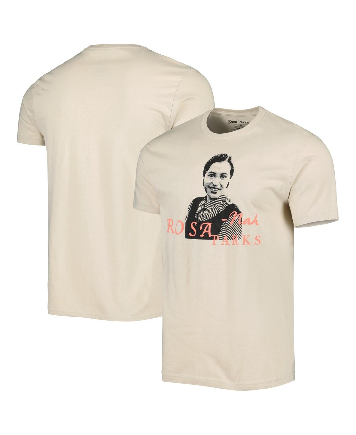 PHILCOS MEN'S AND WOMEN'S NATURAL ROSA PARKS GRAPHIC T-SHIRT 