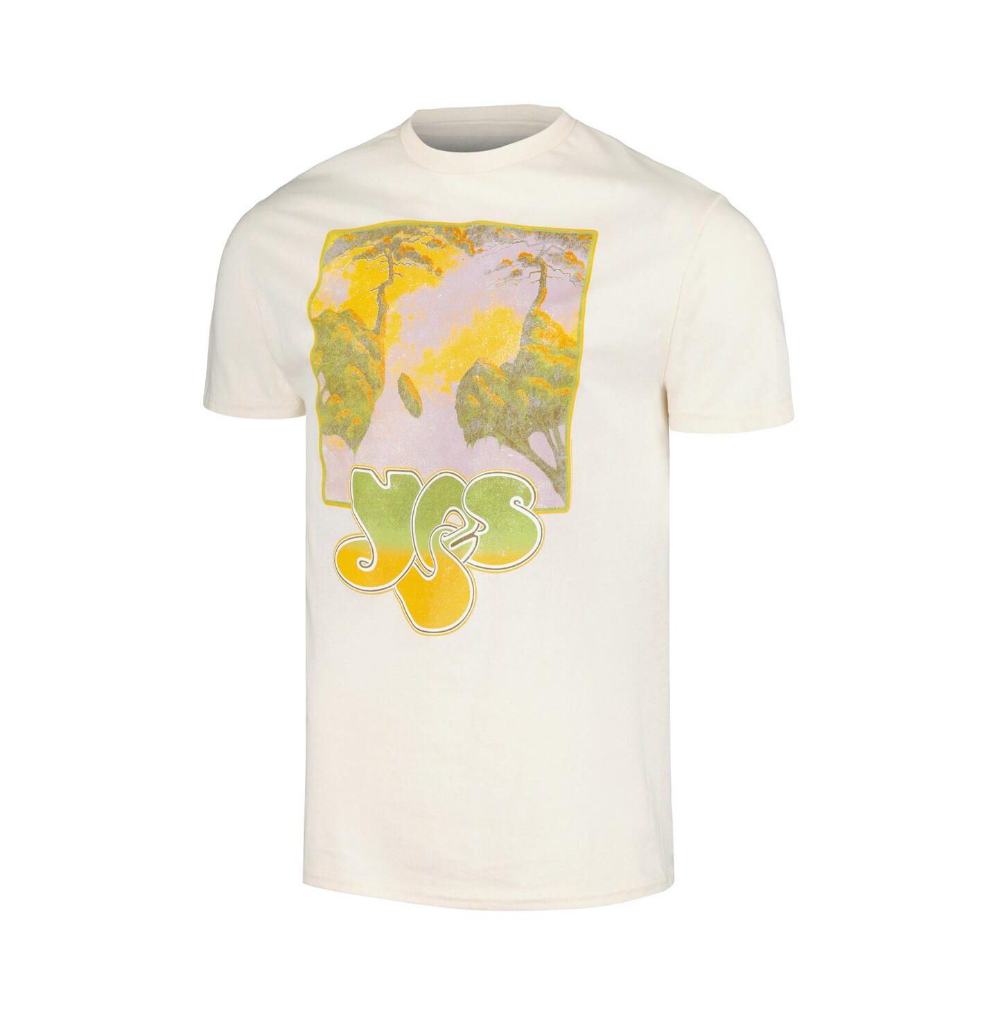 Мужская футболка Manhead Merch Cream Yes Tree Gradient Graphic — фото 3