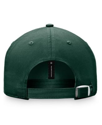 Men's Green Michigan State Spartans Slice Adjustable Hat