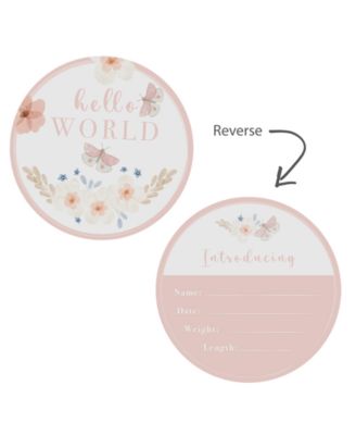 Baby Girls Hello World Gift Set, 3 Piece