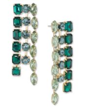 Macy s store green earrings