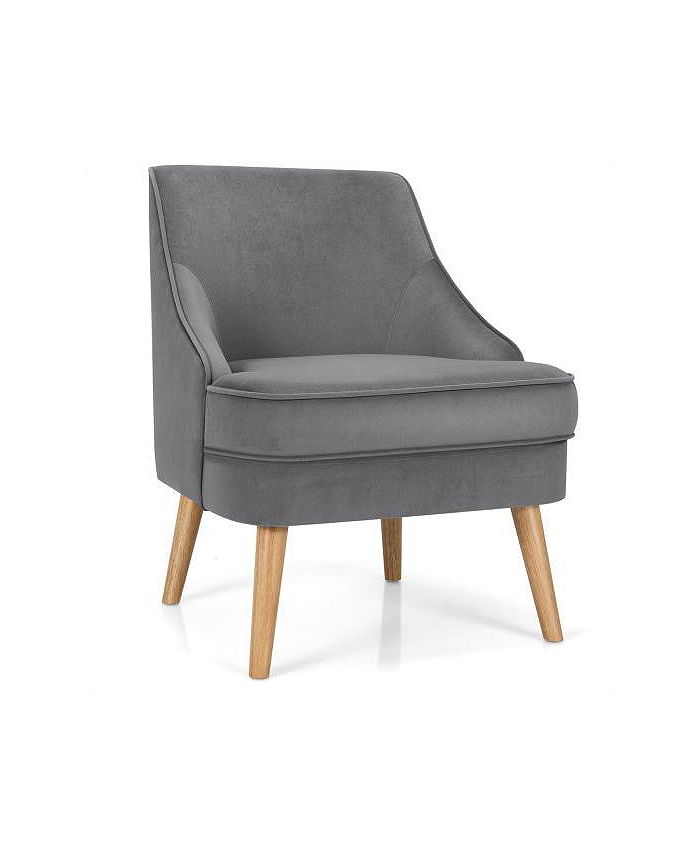 Macys leather deals accent chair
