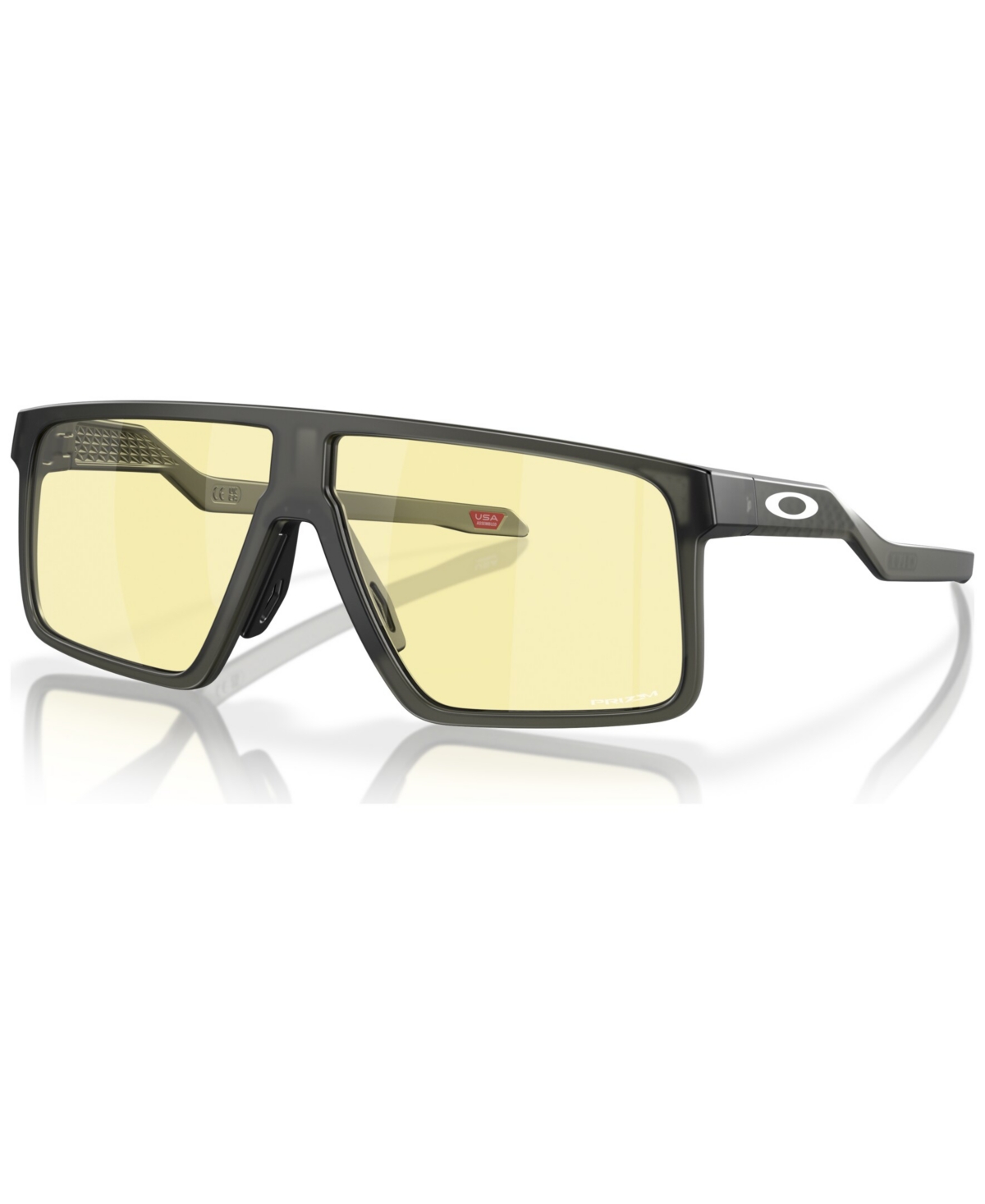 Shop Oakley Men's Helux Gaming Collection Sunglasses, Mirror Oo9285 In Matte Gray Smoke