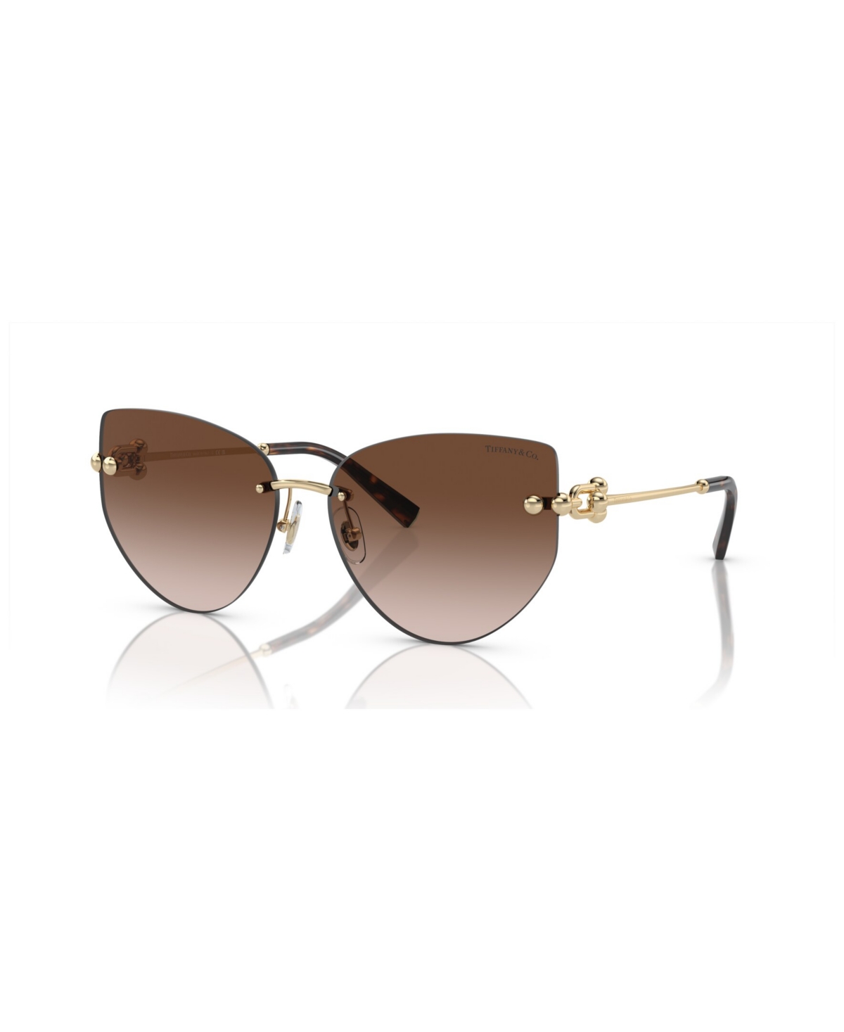 Tiffany & Co Women's Sunglasses, Gradient Tf3096 In Gold