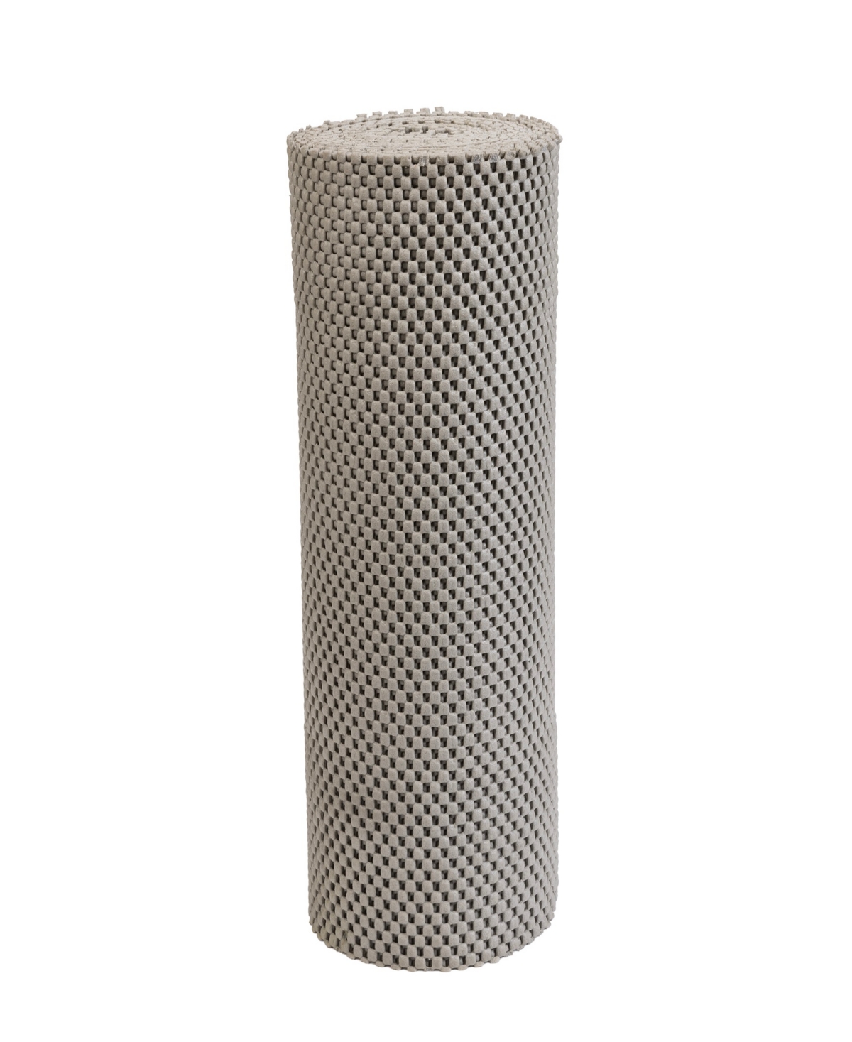 Smart Design Premium Grip Shelf Liner, 18" X 8' Roll In Cool Gray