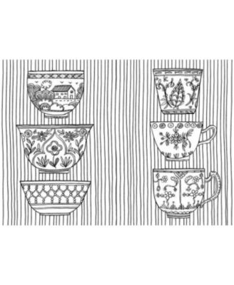 The Mindfulness Coloring Book- The #1 Bestselling- Adult Coloring Book for Relaxation with Anti-Stress Nature Patterns and Soothing Designs by Emma Farrarons